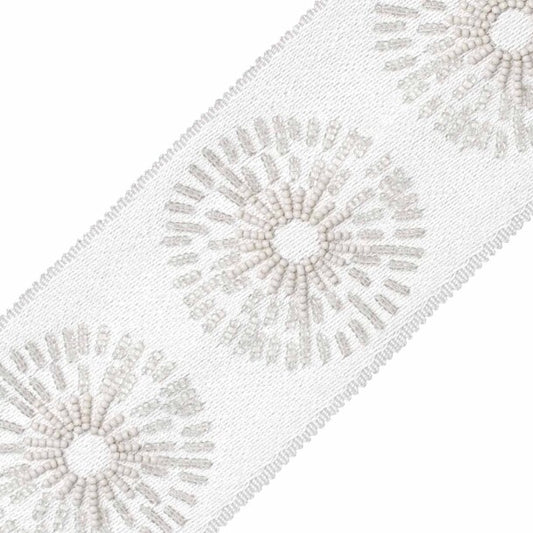Halo Beaded Border - Titanium