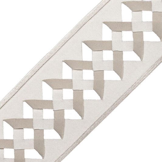 Vela Laser Cut Border - Crystal