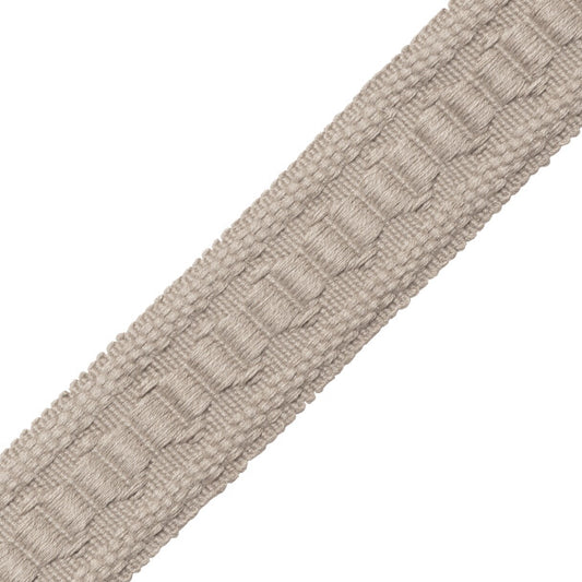 Bali Linen Border - Flax