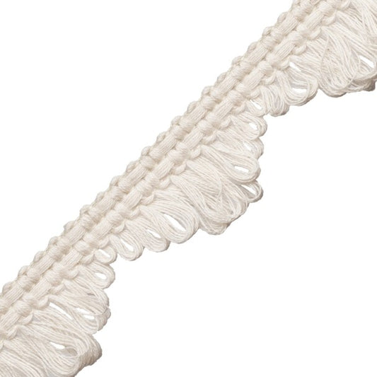 Bali Cotton Fan Edge - Cream