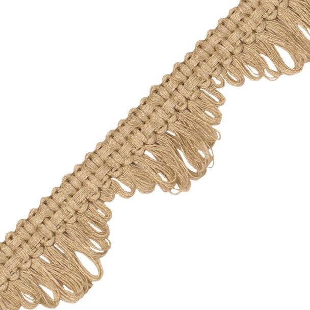 Bali Jute Fan Edge - Burlap