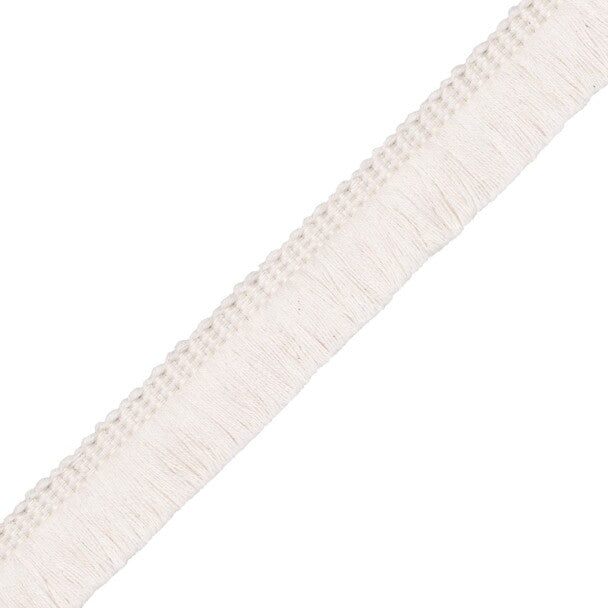 1" Bali Cotton Brush Fringe - Cream