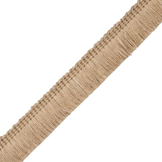 1" Bali Jute Brush Fringe - Burlap
