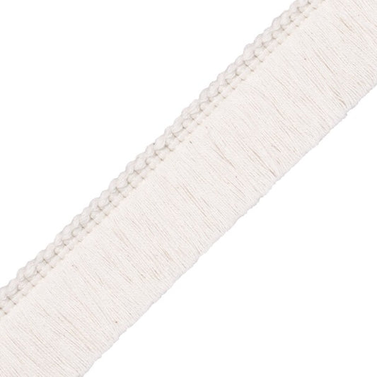 1.5" Bali Cotton Brush Fringe - Cream