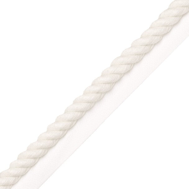 1/2" Bali Cotton Cord with Tape - Cream