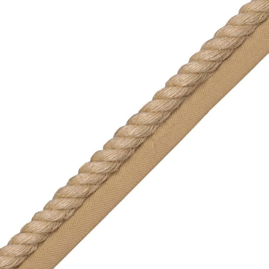1/2" Bali Jute Cord with Tape - Burlap