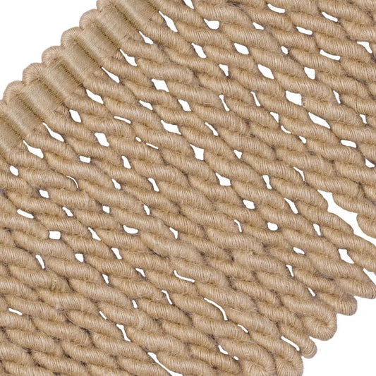 Bali Jute Jumbo Bullion Fringe - Burlap