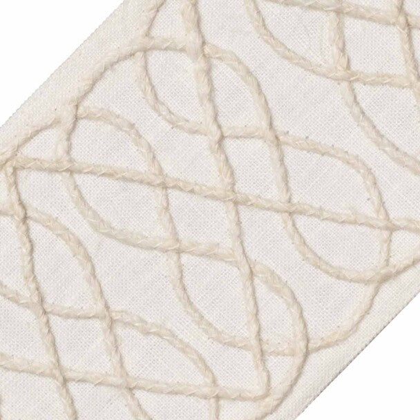 Alaya Jute Border - Cream