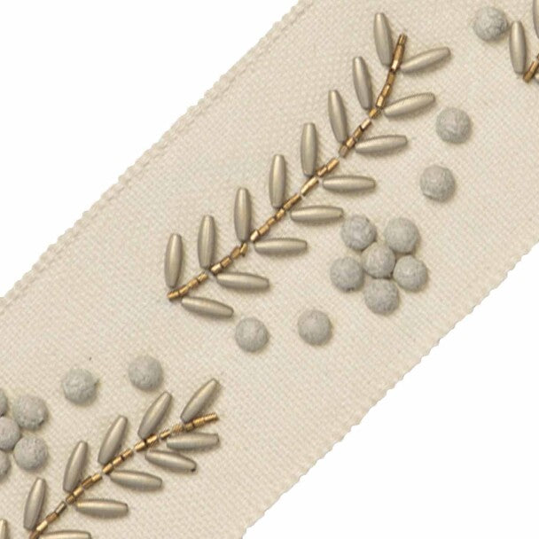 Amandari Beaded Border - Marble