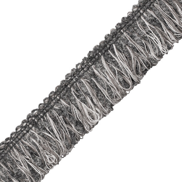 Terrace Chenille Loop Fringe - Cobblestone