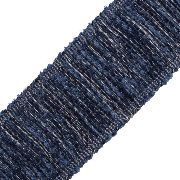 Terrace Strié Chenille Border - Marine