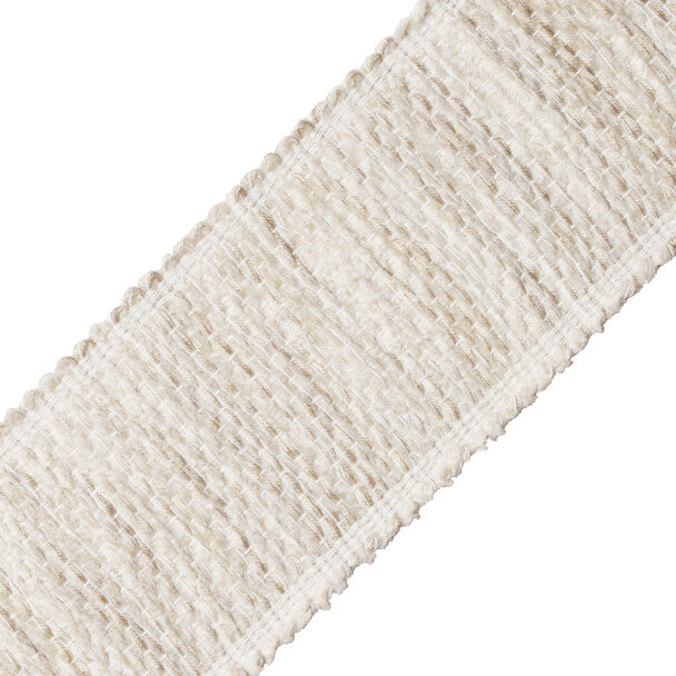 Terrace Strié Chenille Border - Oyster