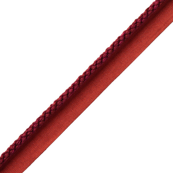 1/4" Cambridge Cord with Tape - Bordeaux