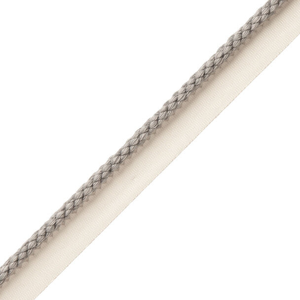 1/4" Cambridge Cord with Tape - Sterling