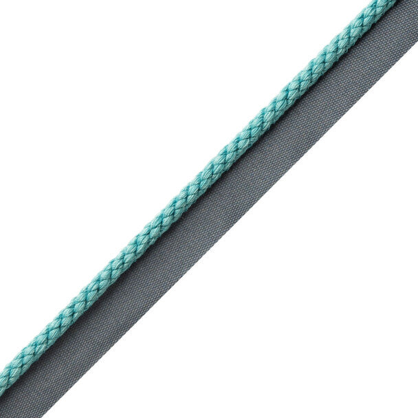 1/4" Cambridge Cord with Tape - Robins Egg