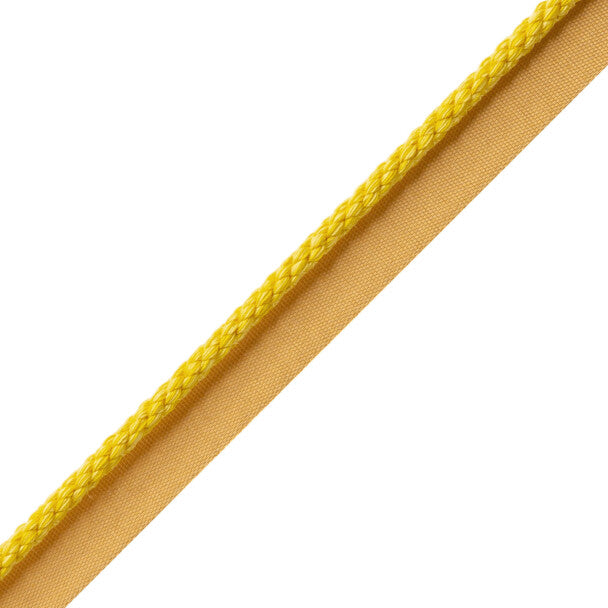 1/4" Cambridge Cord with Tape - Citron