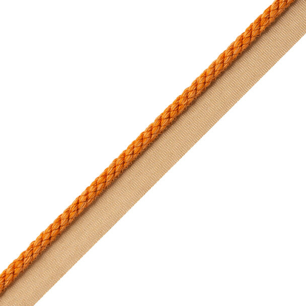 1/4" Cambridge Cord with Tape - Ginger