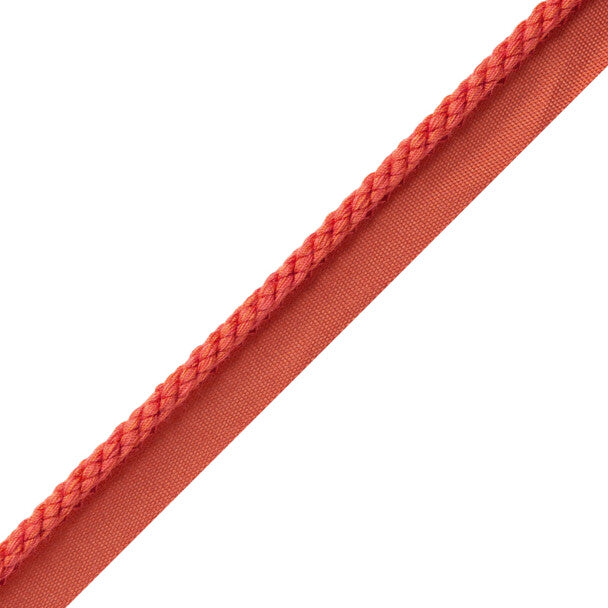 1/4" Cambridge Cord with Tape - Guava