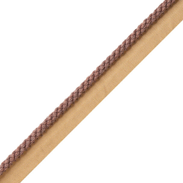 1/4" Cambridge Cord with Tape - Heather