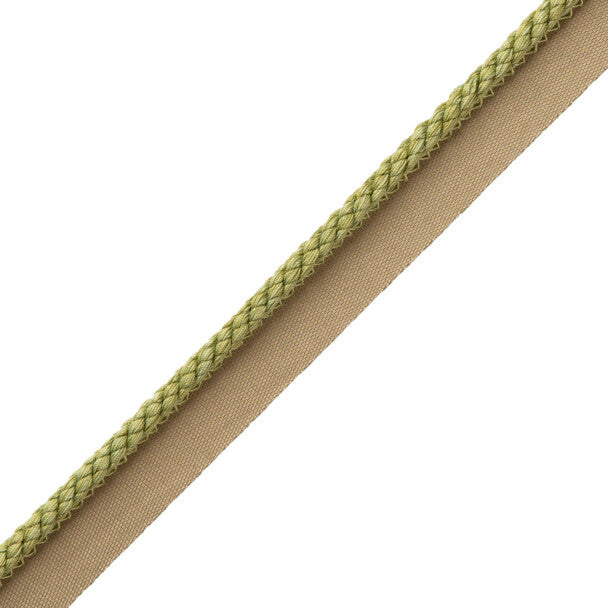 1/4" Cambridge Cord with Tape - Grasshopper