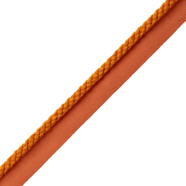 1/4" Cambridge Cord with Tape - Pumpkin