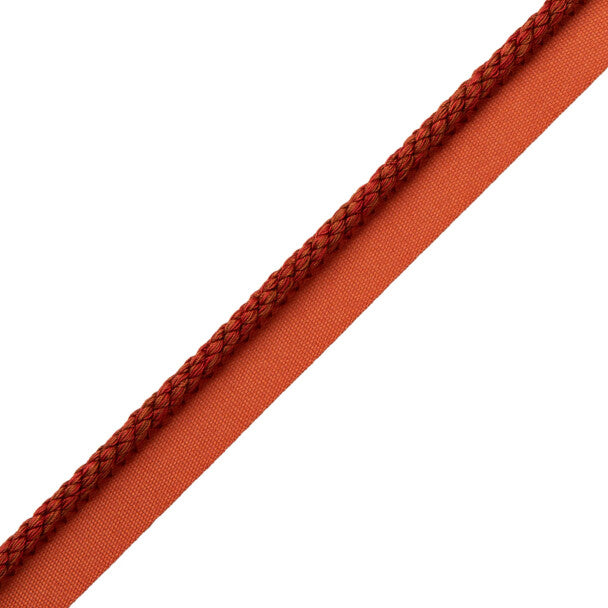 1/4" Cambridge Cord with Tape - Pompeian Red