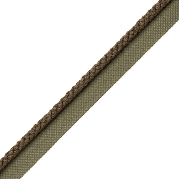 1/4" Cambridge Cord with Tape - Charcoal