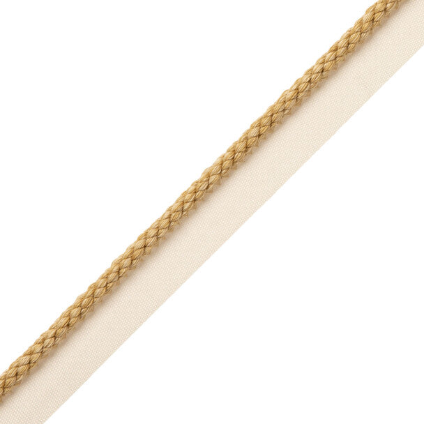 1/4" Cambridge Cord with Tape - Honey