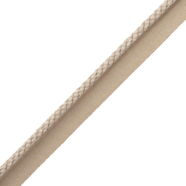 1/4" Cambridge Cord with Tape - Cement
