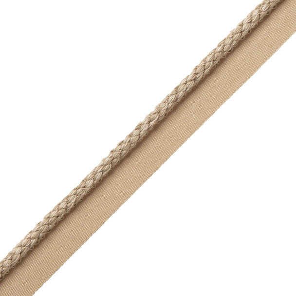 1/4" Cambridge Cord with Tape - Grey Fog