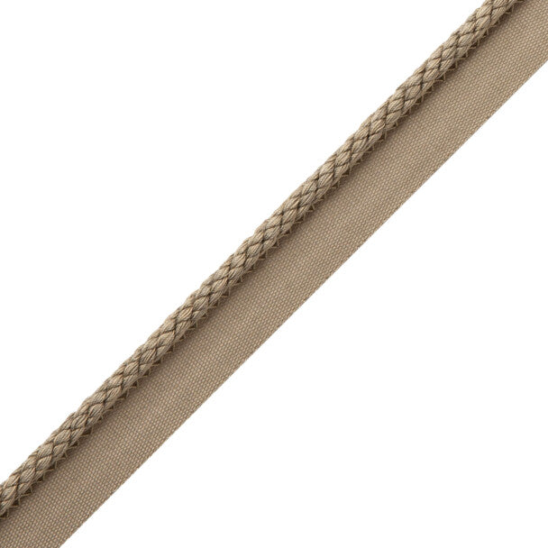 1/4" Cambridge Cord with Tape - Pewter