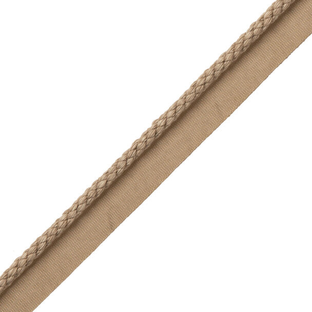 1/4" Cambridge Cord with Tape - Buff