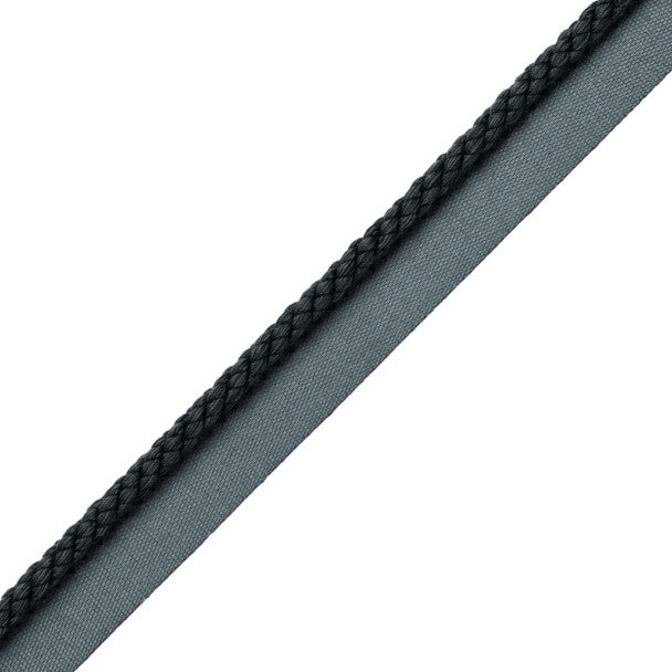 1/4" Cambridge Cord with Tape - Midnight Blue