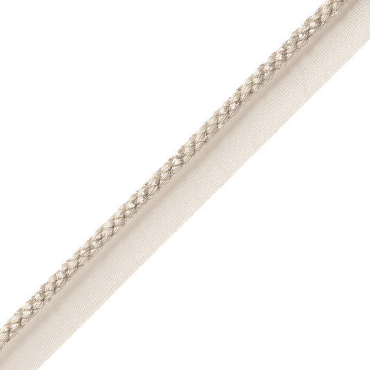 1/4" Cambridge Metallic Cord with Tape - Platinum