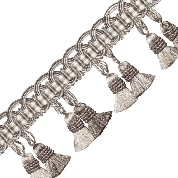 Margaux Tassel Fringe - Feuille D'argent