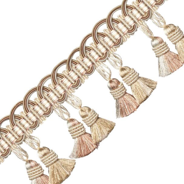 Margaux Tassel Fringe - Rose De Thé