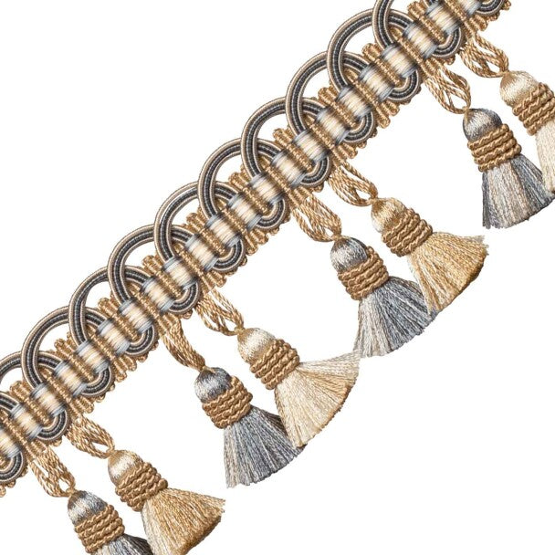 Margaux Tassel Fringe - Wedgewood Doré
