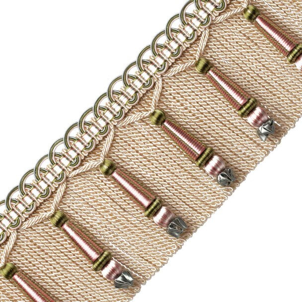 Margaux Beaded Bullion Fringe - Fleurs D'été