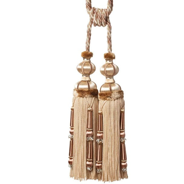 Margaux Double Tassel Tieback - Rose De Thé