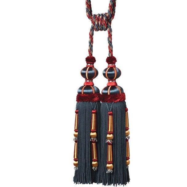 Margaux Double Tassel Tieback - Gem