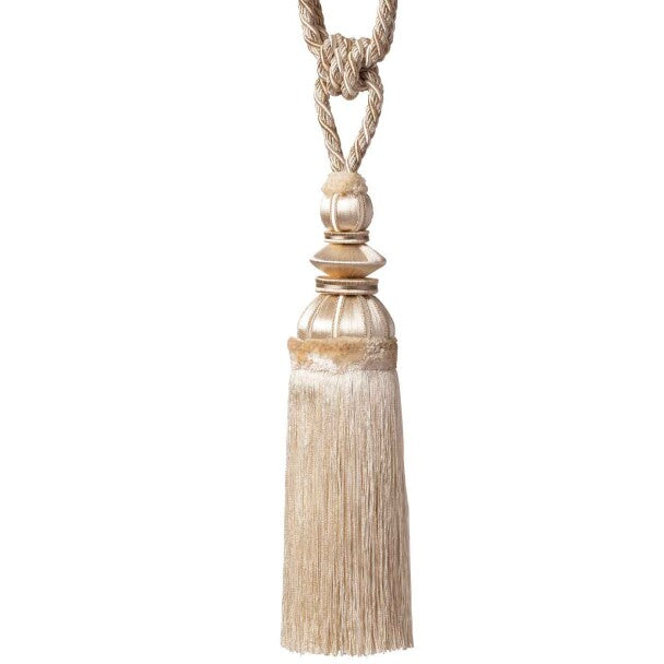 Margaux Tassel Tieback - Ecru