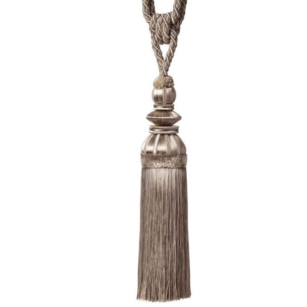 Margaux Tassel Tieback - Feuille D'argent