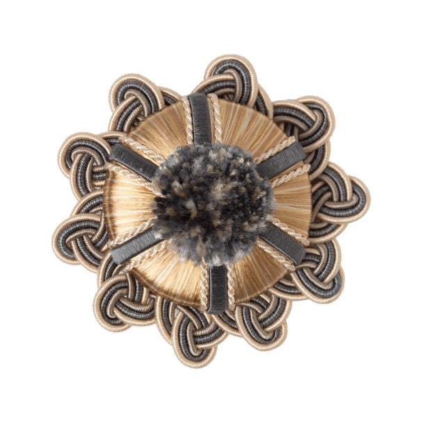 Margaux Rosette - Wedgewood Doré