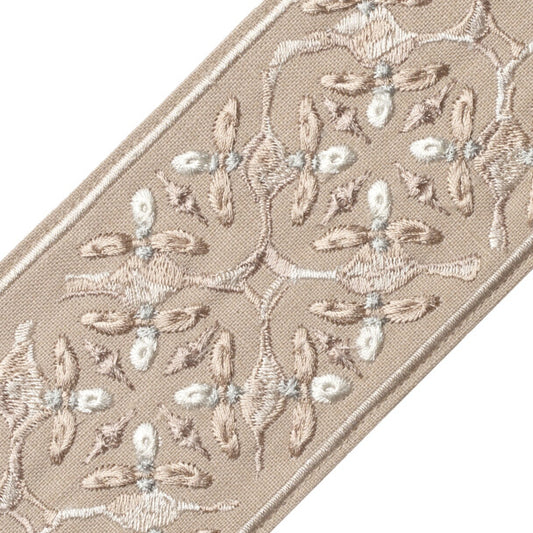 Gypsy Embroidered Border - Barley