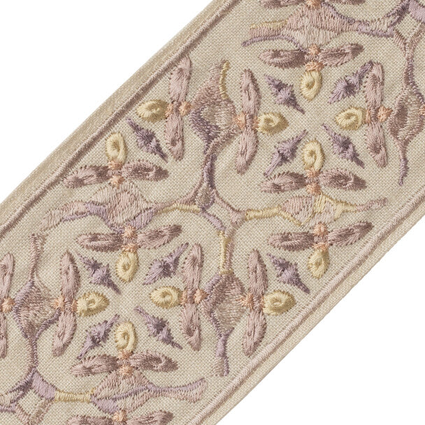 Gypsy Embroidered Border - Sherbert