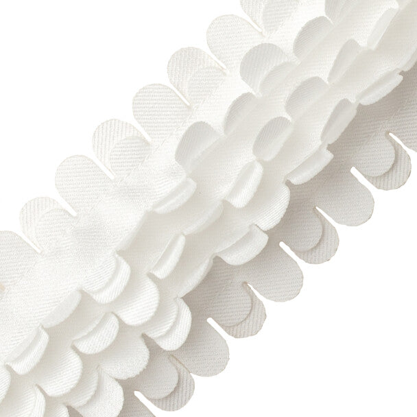 Flutter Sheer Border - Ecru