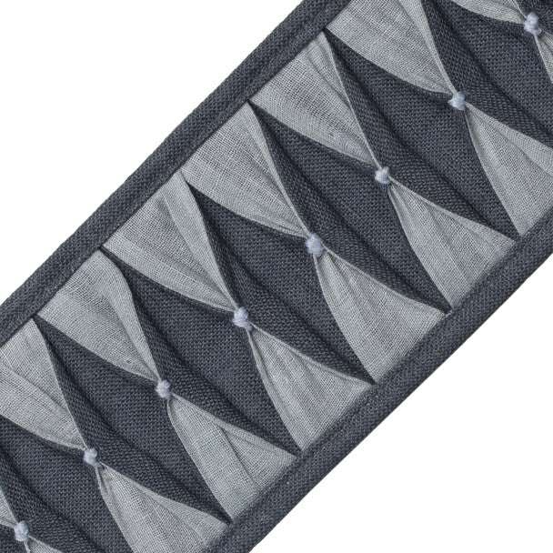 Monarch Pleated Border - River