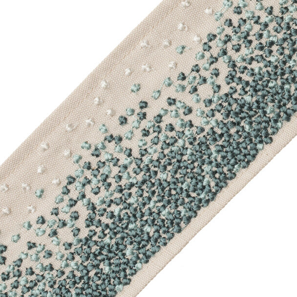 Colony Embroidered Border - Sweet Pea