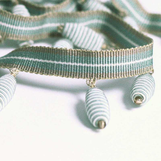 Nina Campbell | Honey Pot Fringe fabric - NCT502-01