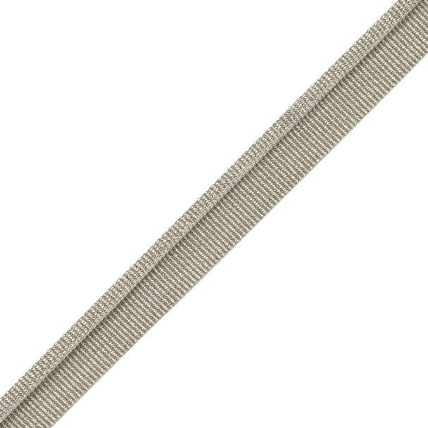 Julienne Metallic Piping - White Gold